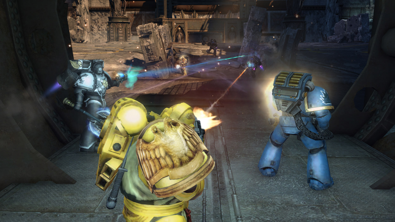 Illustration for article titled Warhammer 40,000: Space Marine Holds Its Ground Against the Reviewing Hordes